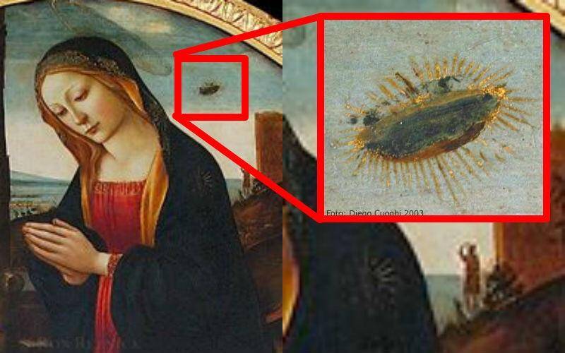 UFO Da Vinci Picture